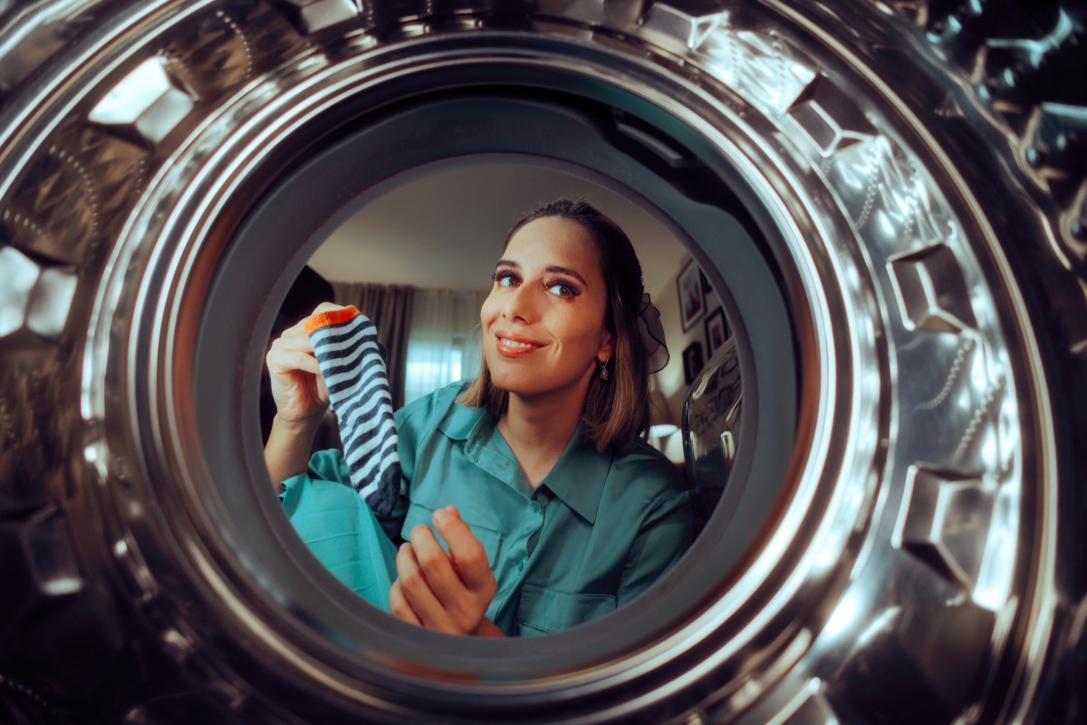 Het geheim van de verdwenen sokken bevindt zich op deze specifieke plek in de wasmachine